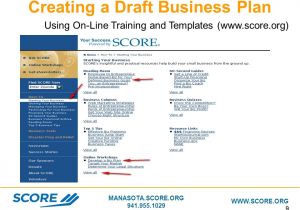 Score.org Business Plan Template Building Your Business Plan Ppt Download