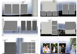 Scrapbook Layout Templates 12×12 Scrapsimple Digital Layout Album Templates Modern Elegance