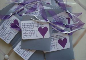 Scratch Card Wedding Favours Poem Lottery Ticket Wedding Favor