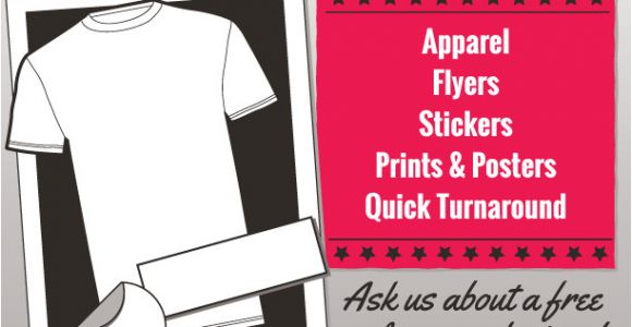 Screen Printing Flyer Templates Band Merch Marketing Flyers for Screen Printers