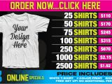 Screen Printing Flyer Templates Bold Shirts Excellent Screen Printing Quality at An