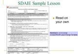 Sdaie Lesson Plan Template Universal Access Sdaie Session 2 Lesson Design Template