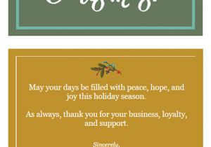 Seasons Greetings Email Template 11 Holiday Email Templates for Small Businesses Nonprofits