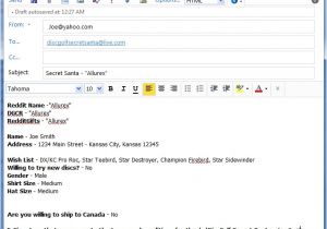 Secret Santa Email Template for Office R Discgolf Secret Santa Signups Open Discgolf