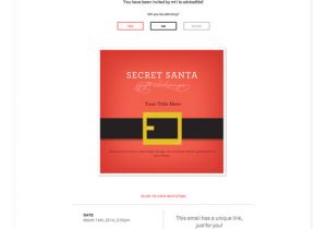 Secret Santa Email Template for Office Secret Santa Belt Invitations Cards On Celebrations Com