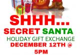 Secret Santa Flyer Templates Secret Santa Holiday Gift Exchange Postermywall