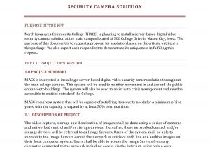 Security Business Proposal Template 10 Best Images Of Security Business Proposal Sample