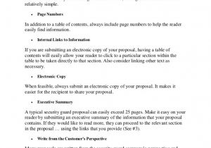 Security Business Proposal Template 20 Tips to Writing A Quality Security Guard Proposal