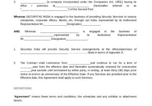 Security Company Contract Template 12 Company Contract Templates Word Pdf Google Docs
