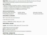 Security Guard Resume format In Word 35 Most Desirable Entry Level Security Guard Resume Sample