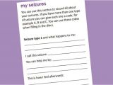 Seizure Diary Template Epilepsy Seizure Diaries Epilepsy society