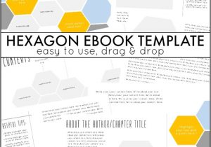 Self Publishing Book Templates Hexagon Ebook Template and Next Comes L