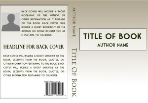 Self Publishing Templates Basic Book Cover Templates Self Publishing Relief