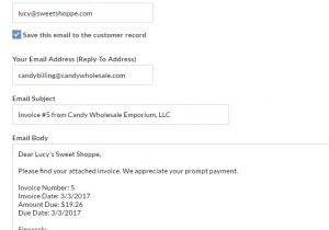 Sending An Invoice Via Email Template Sending An Invoice Via Email to Your Customers Patriot