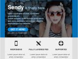 Sendy Email Templates 13 Powerful Flat Design HTML Email Templates Webdesignboom