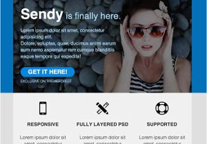 Sendy Email Templates 13 Powerful Flat Design HTML Email Templates Webdesignboom