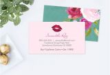 Senegence Business Card Template Lipsense Business Card Download Editable Text Lipsense