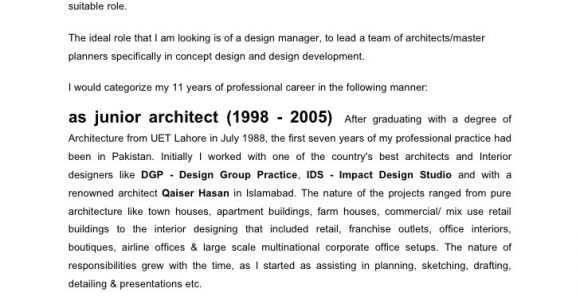 Senior Architect Cover Letter Faisal Arshad Cover Letter Jan 09fnl
