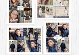 Senior Photo Collage Templates 8×10 Senior Storyboard Collage Template Collection Set Of 4