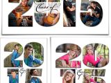 Senior Photo Collage Templates Word Collage Set 20×10 11×14 12×12 Class Of 2017