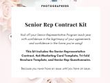 Senior Rep Contract Template Senior Rep Contract Kit thelawtog