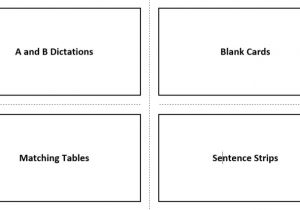 Sentence Strip Template Sentence Strips Tekhnologic