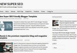 Seo Friendly HTML Template New Super Seo Friendly Blogger Template New Super Seo