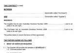 Service Agreement Contract Template 16 Service Contract Templates Word Pages Google Docs