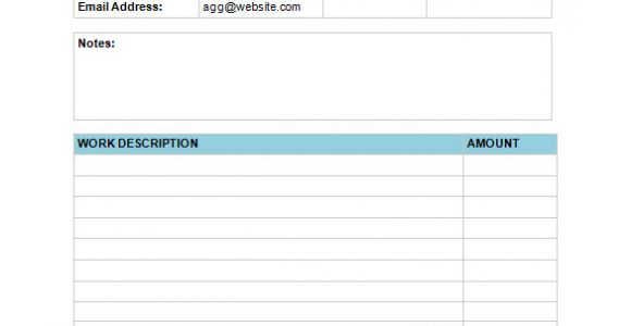 Service Charge Invoice Template 60 Microsoft Invoice Templates Pdf Doc Excel Free