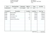 Service Charge Invoice Template Sample Invoice for Services Virtuart Me