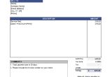 Service Charge Invoice Template Service Invoice Template for Consultants and Service Providers