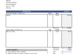 Service Charge Invoice Template Service Invoice Template for Consultants and Service Providers