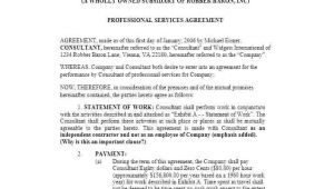 Service Contract Template Canada Computer and Network Systems Service Level Agreement