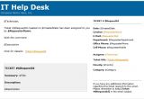 Service Desk Email Templates Help Desk Ticket Template Word Desk Design Ideas