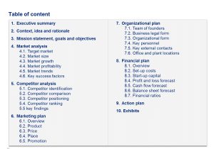 Setting Up A Business Plan Template Download A Simple Business Plan Template by Ex Mckinsey