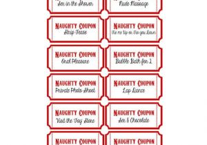 Sex Coupon Template Printable Naughty Coupons Valentine 39 S Por