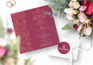 Shaadi Ke Card Ke Flower Bespoke Wedding Invitations Saifee Creations