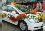 Shaadi Ke Card Se Flower Banana Dulhe Ki Gadi Sajawat Car Sajawat Wedding Car Decoration