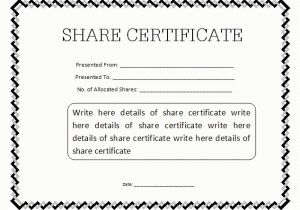 Share Certificate Template Canada 13 Share Stock Certificate Templates Excel Pdf formats