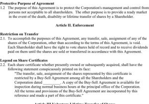 Shareholder Buyout Agreement Template Shareholder Buyout Agreement Template Free Template Design