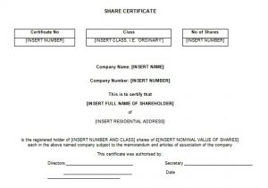 Shareholder Certificate Template 21 Share Stock Certificate Templates Psd Vector Eps