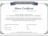 Shareholder Certificate Template Another Inform Direct Product Update October 2016