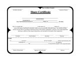 Shareholder Certificate Template Template Share Certificate Http Webdesign14 Com