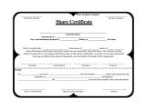 Shareholding Certificate Template Share Certificate Template south Africa Fee Schedule