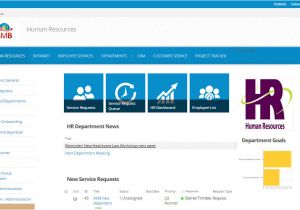 Sharepoint Portal Templates Human Resources Portal Template for Office 365 and