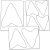 Shark Teeth Template Printable Shark tooth Printable Treats Com