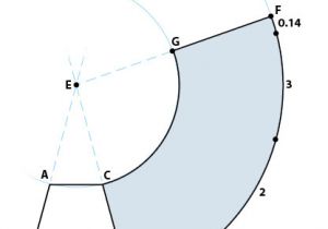 Sheet Metal Cone Template How to Lay Out A Cone Template Facet Jewelry Making