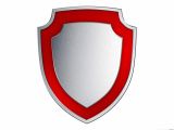 Shield Psd Template Red Crest Clipart Clipground