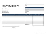 Shipping Receipt Template Delivery Receipt Template Excel Templates Excel