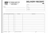 Shipping Receipt Template Preprinted Delivery Receipt forms Free Shipping